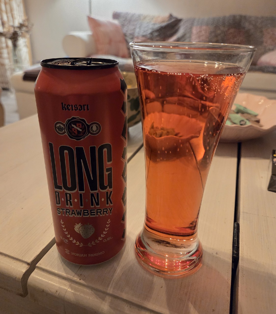 Keisari Long Drink Strawberry, Finland