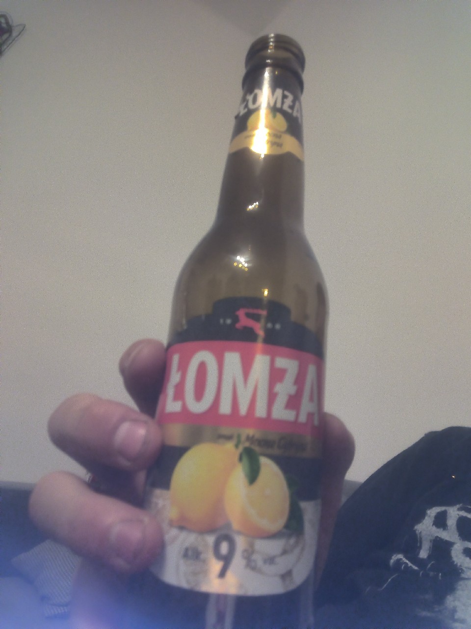 łomża cytryna 9%, Browar Łomża (Van Pur)