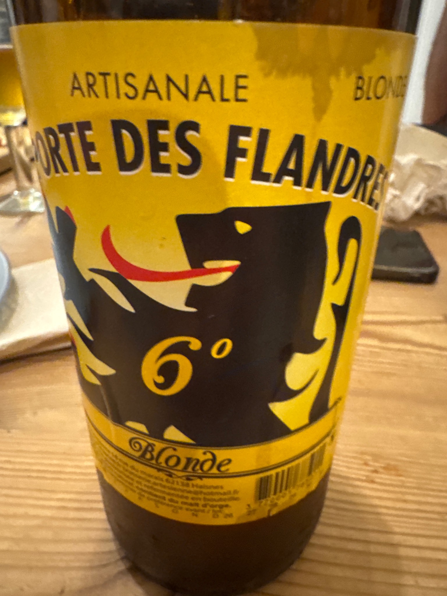 La Porte Des Flandres Blonde, France