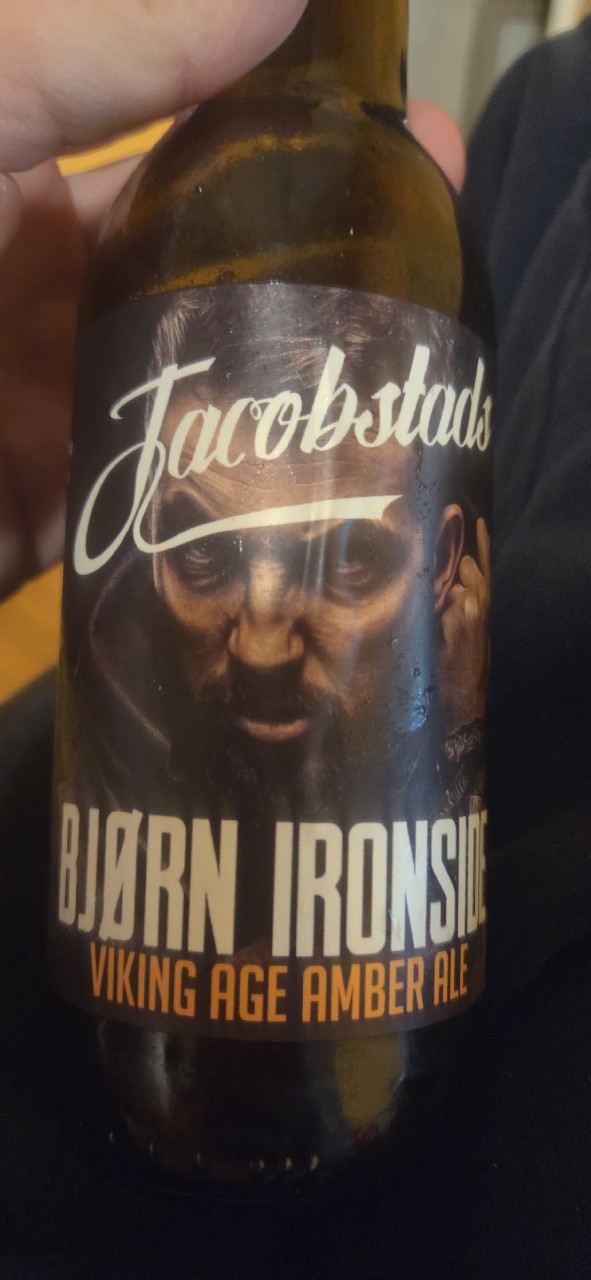 Bjørn Ironside Viking Age Hard Ass Amber Ale, Jacobstads Craft Brewery
