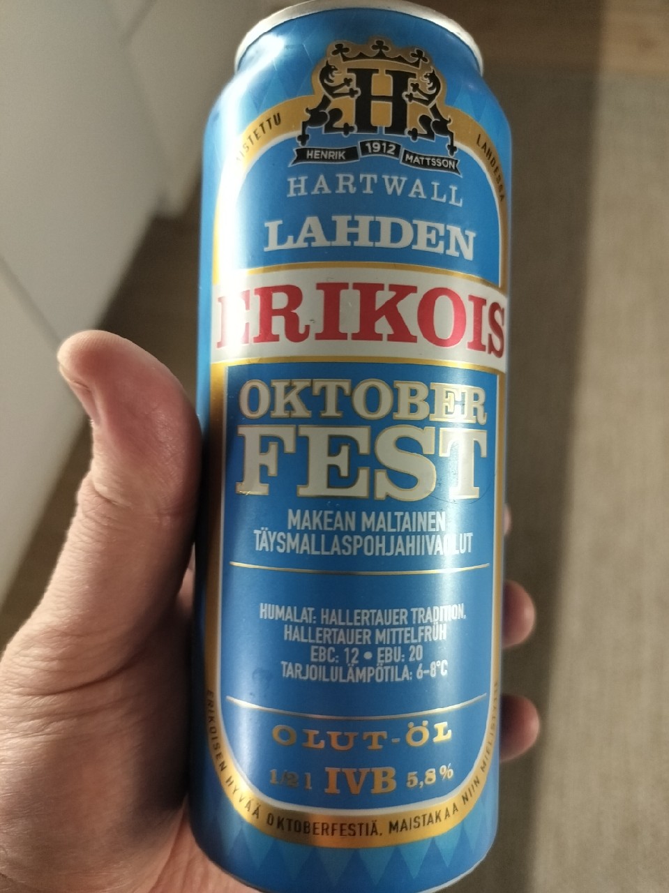 Lahden Erikois Oktoberfest 5.8%, Finland