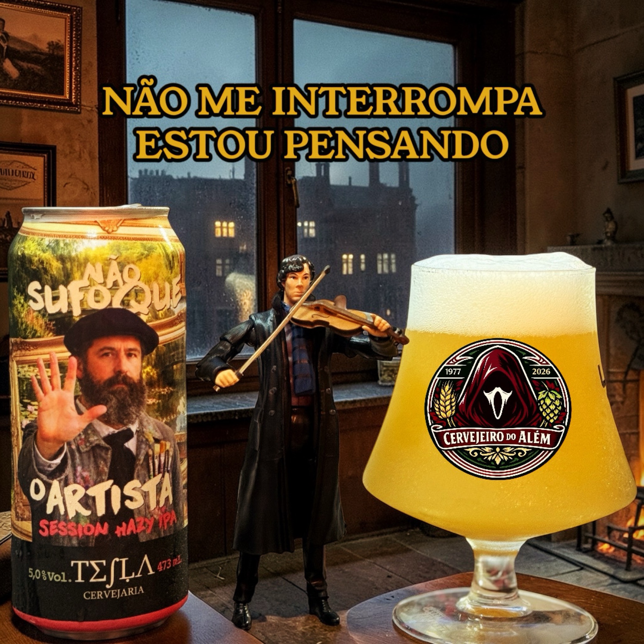 Não Sufoque o Artista, Tesla Cervejaria