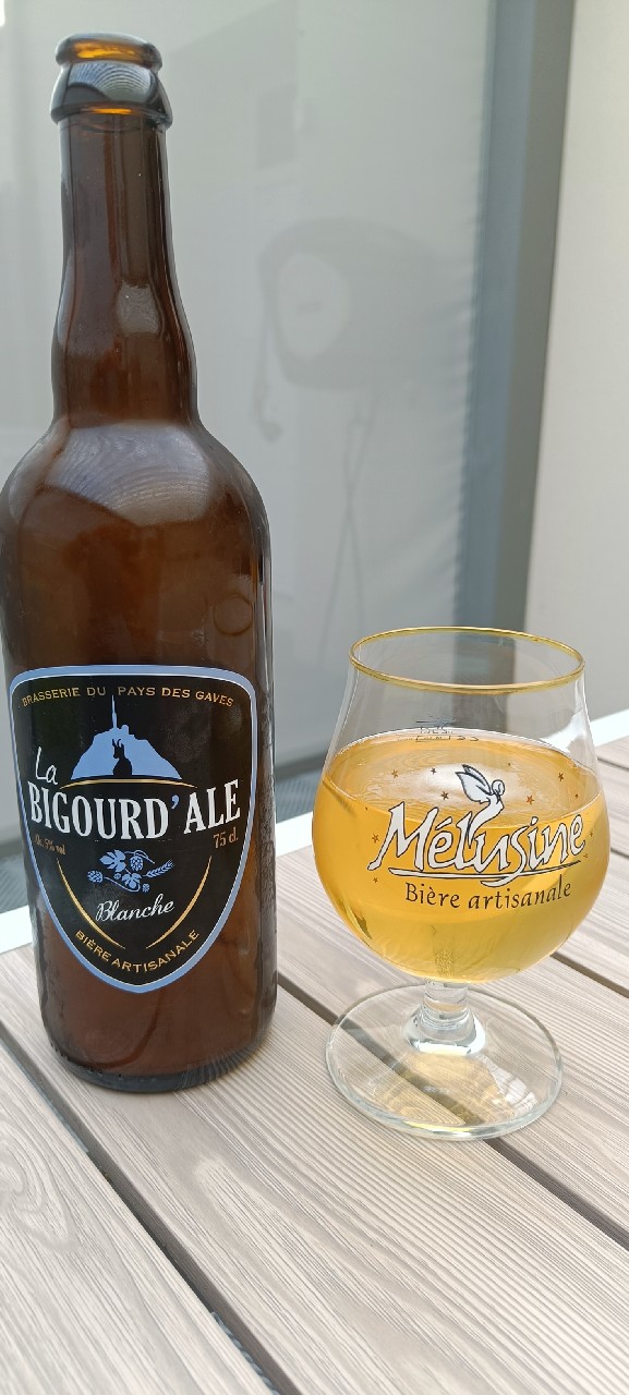La Bigourd'Ale Blanche, Brasserie Du Pays Des Gaves