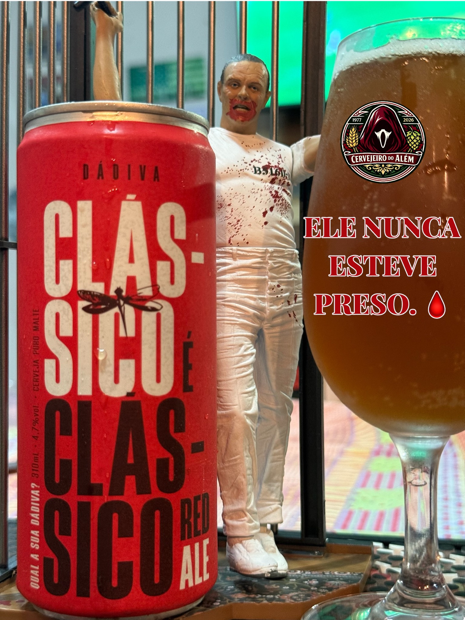 Clássico é Clássico Red Ale, Cervejaria Dádiva