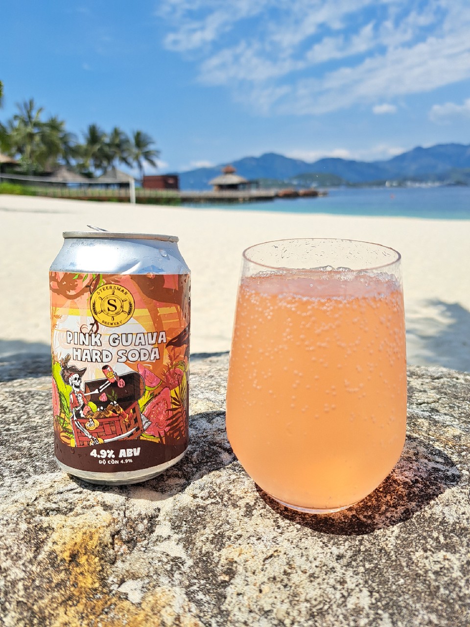 Pink Guava Hard Soda, Steersman