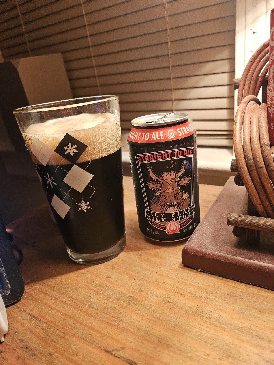Lily Flagg Milk Stout, Straight To Ale