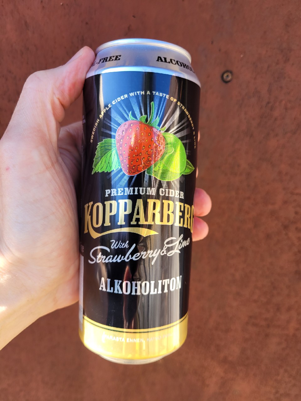 Strawberry & Lime Alcohol-Free, Kopparbergs Bryggeri