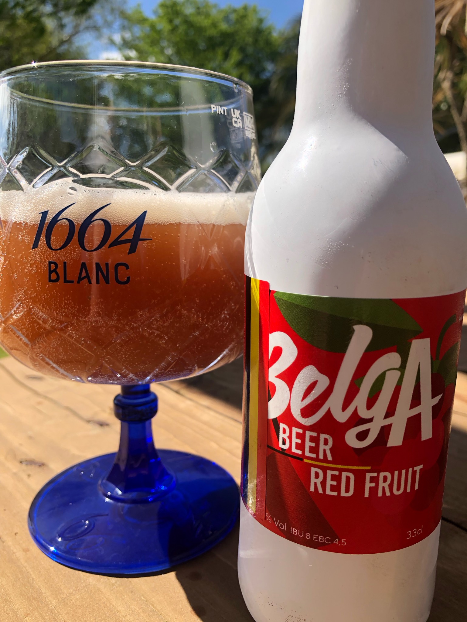 Belga Beer Red Fruit, Brasserie De La Couronne