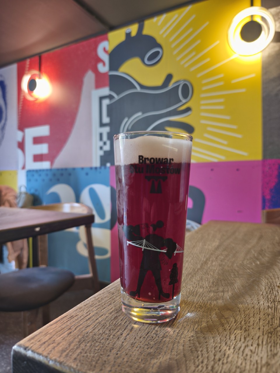 Wild #5 Biere De Soif Refermented With Cherries Blend 2019, Browar Stu Mostów