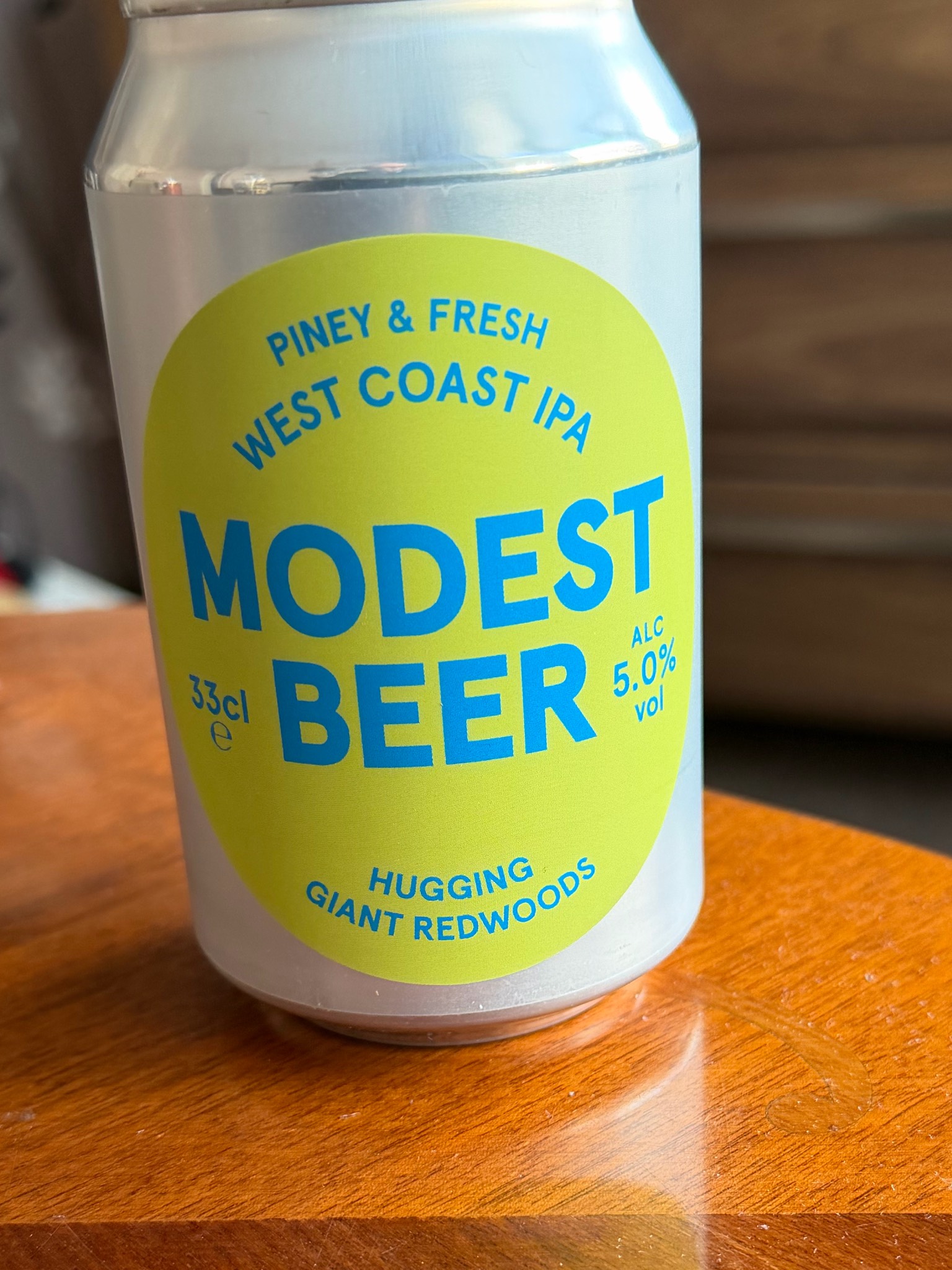 Hugging Giant Redwoods, Modest Brewery