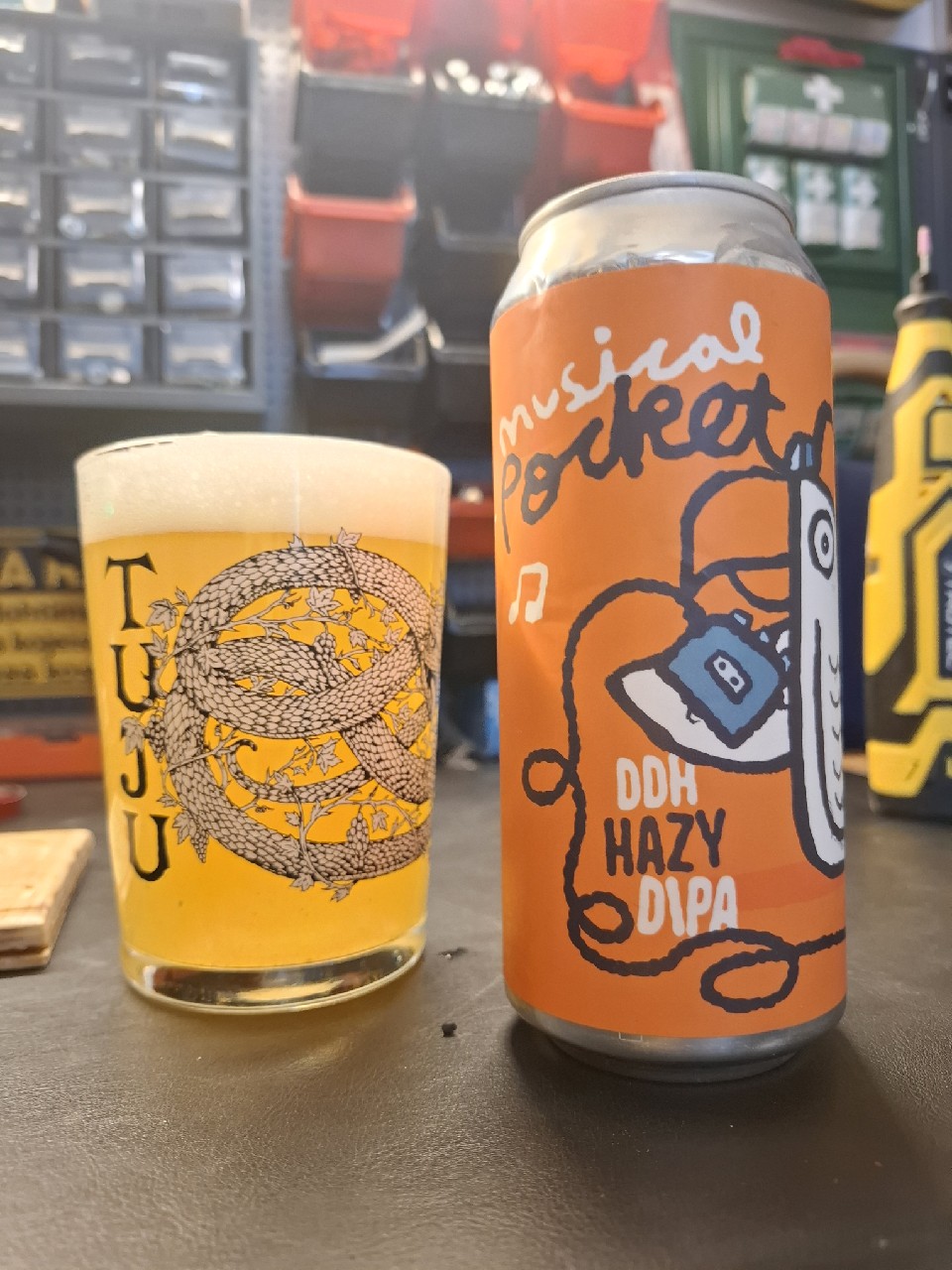 Musical Pocket, Green Cheek Beer Co.