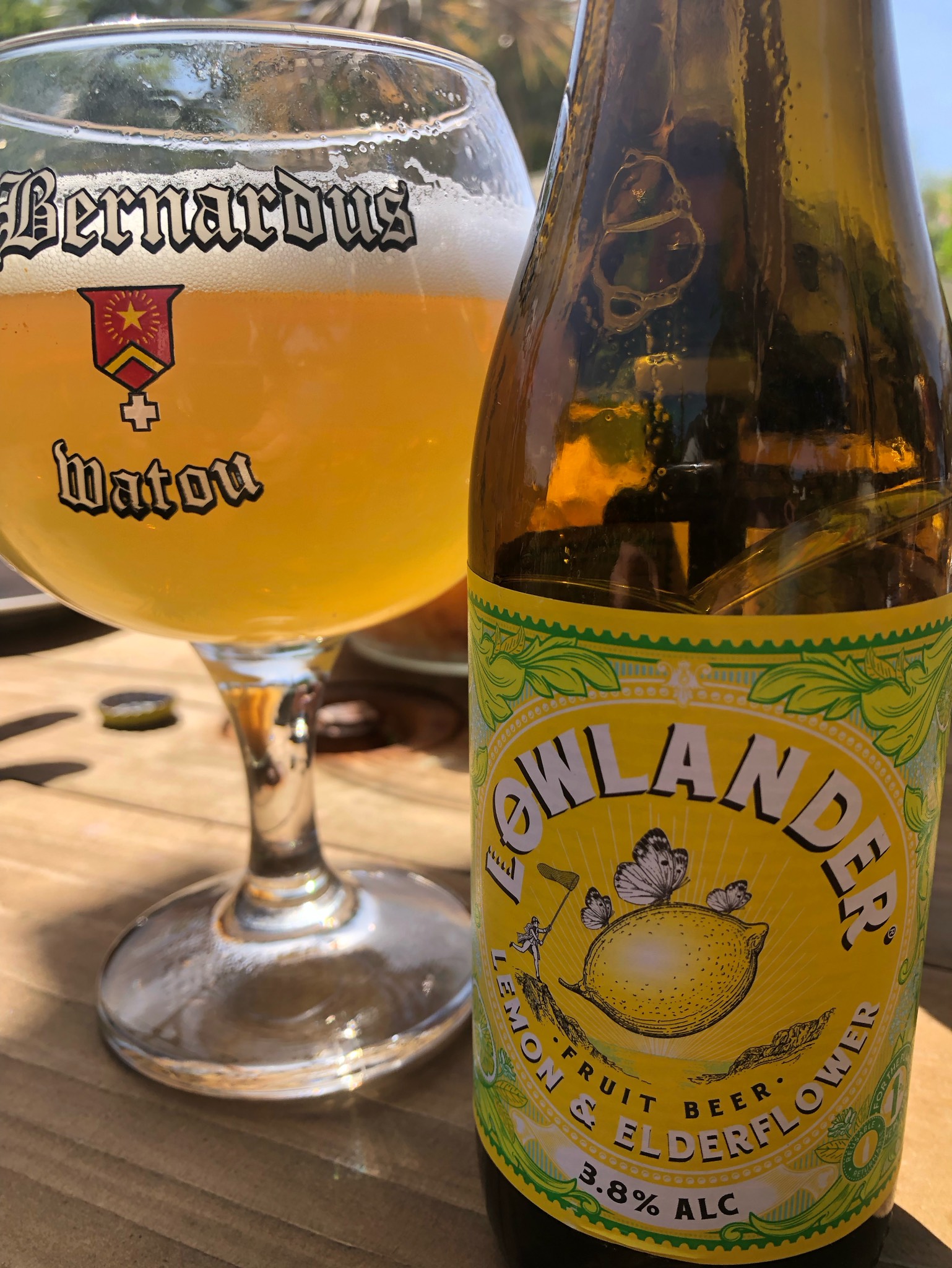 Lowlander Leftover Lemon & Elderflower, Lowlander Botanical Beer