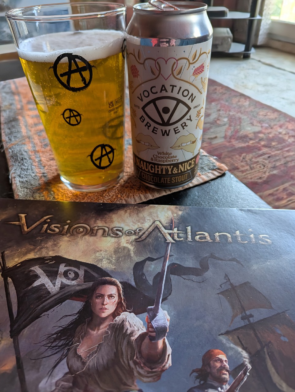 Naughty & Nice: White Chocolate & Raspberry Stout, Vocation Brewery