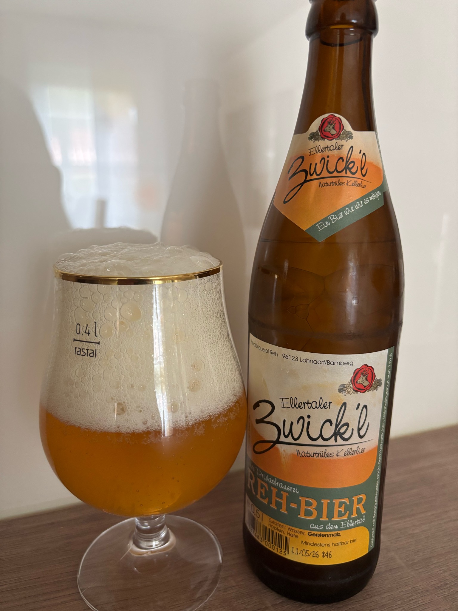 Ellertaler Zwickl, Privatbrauerei Reh