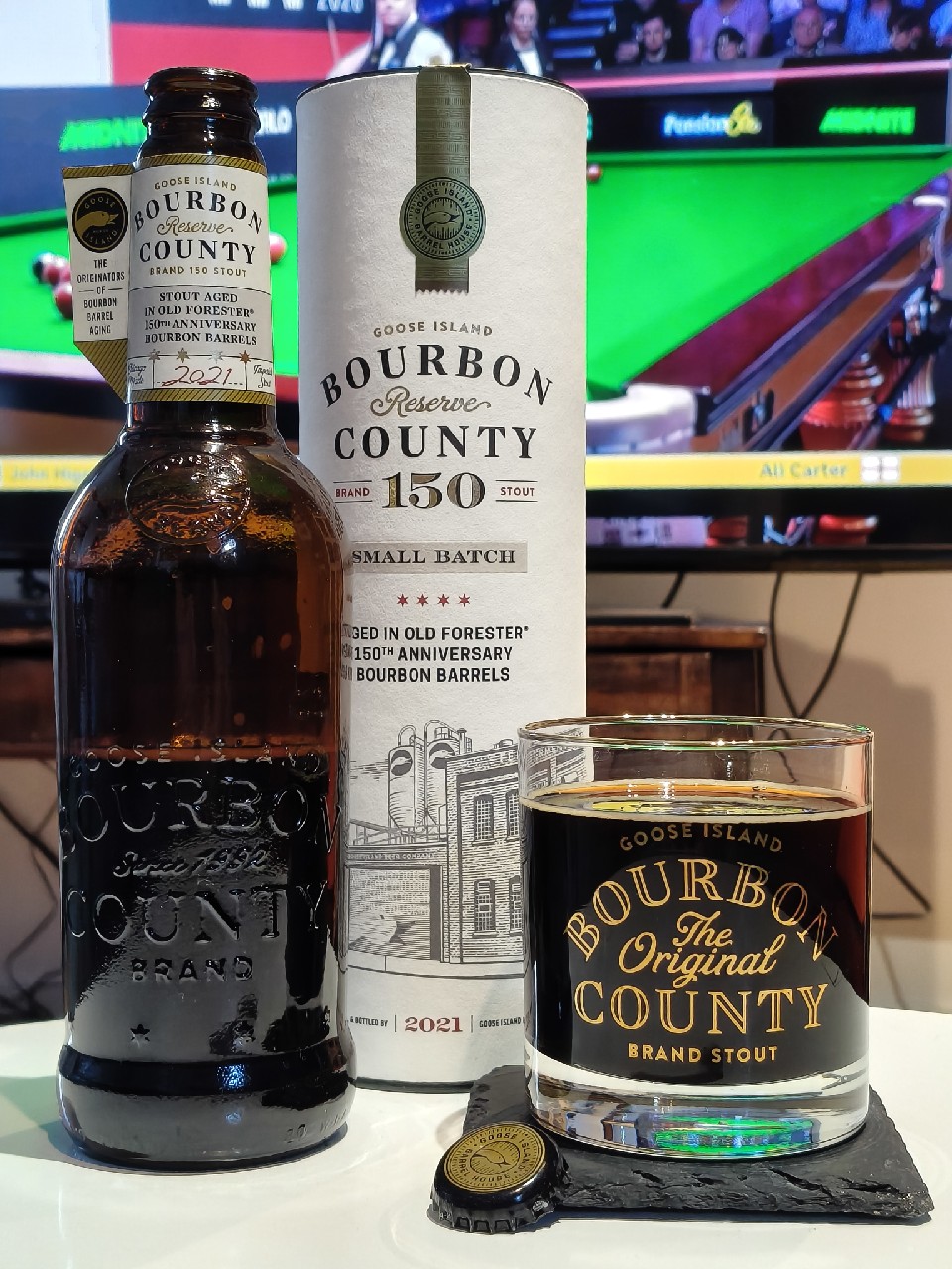 Bourbon County Brand Reserve 150 Stout 2021, Goose Island Beer Company (AB-InBev)