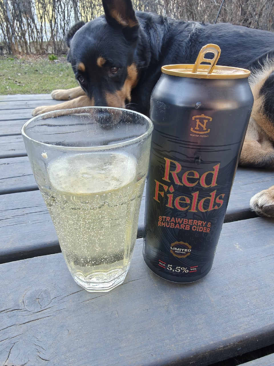 Red Fields Strawberry & Rhubarb Cider, Finland