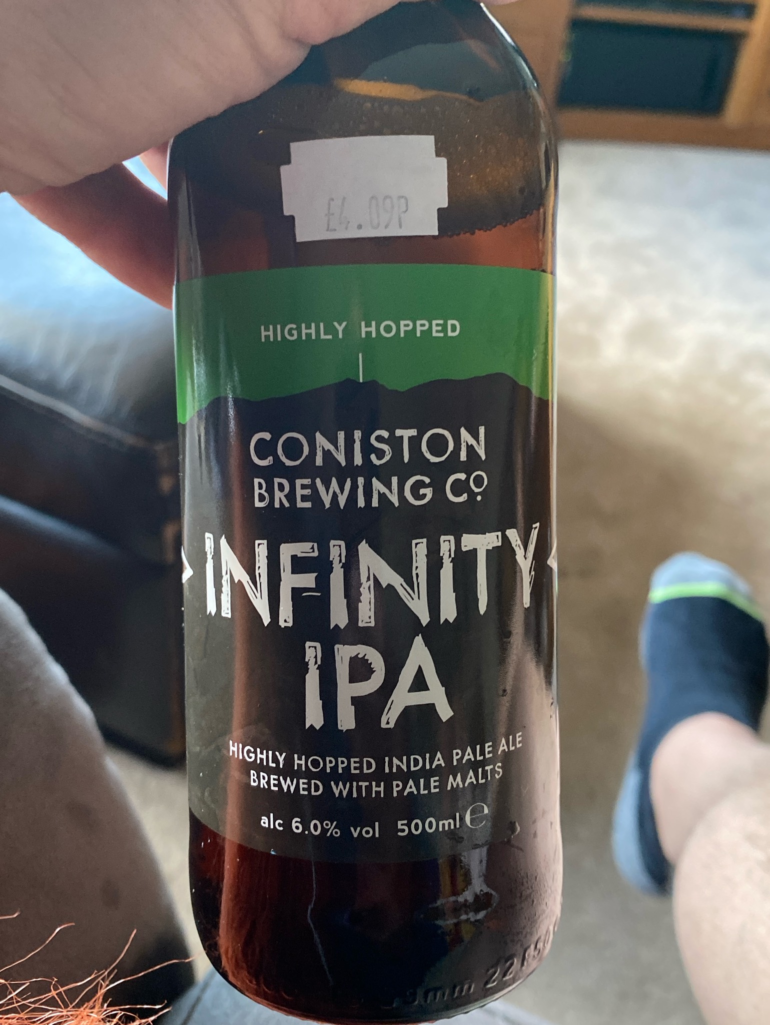 Infinity IPA, Coniston Brewery