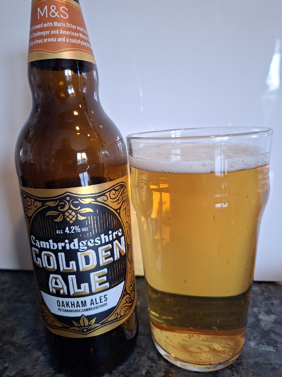 Cambridgeshire Golden Ale, Oakham Ales