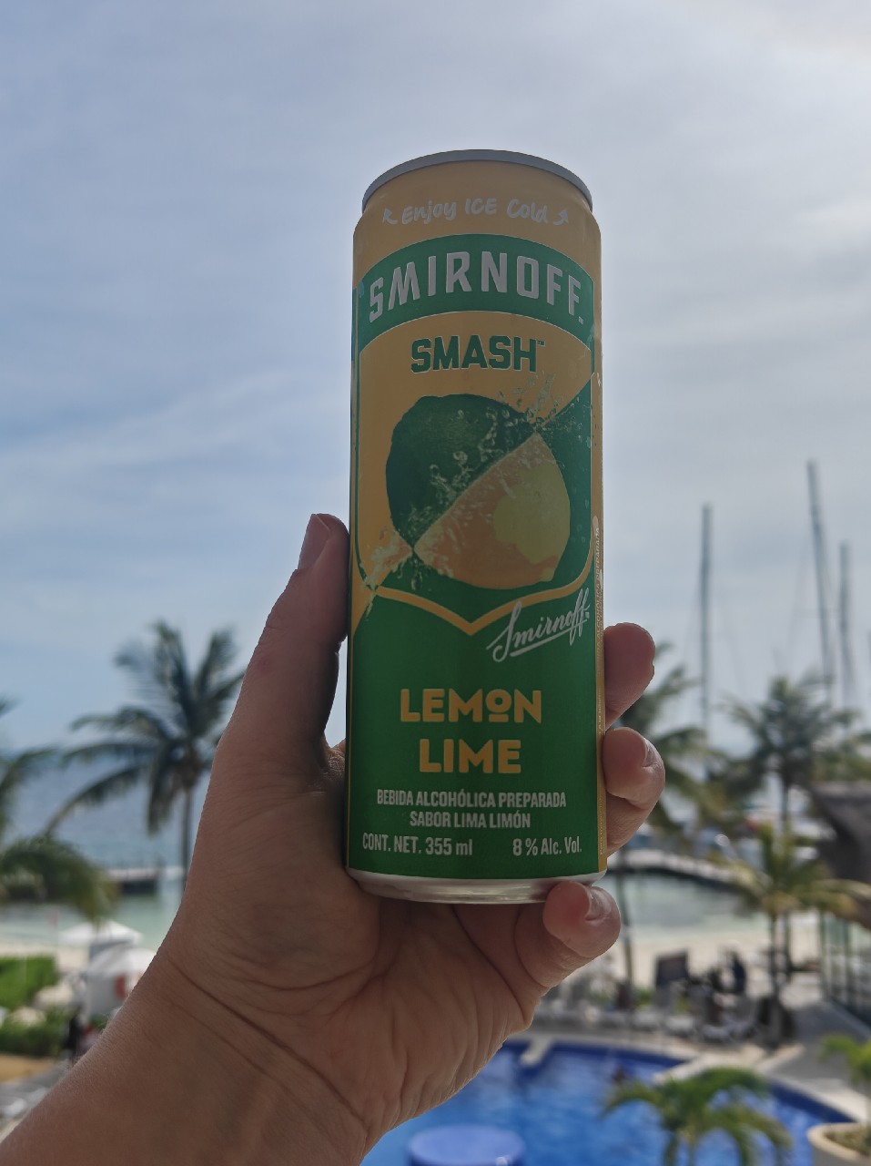 smirnoff smash lemon lime, The Smirnoff Co. USA
