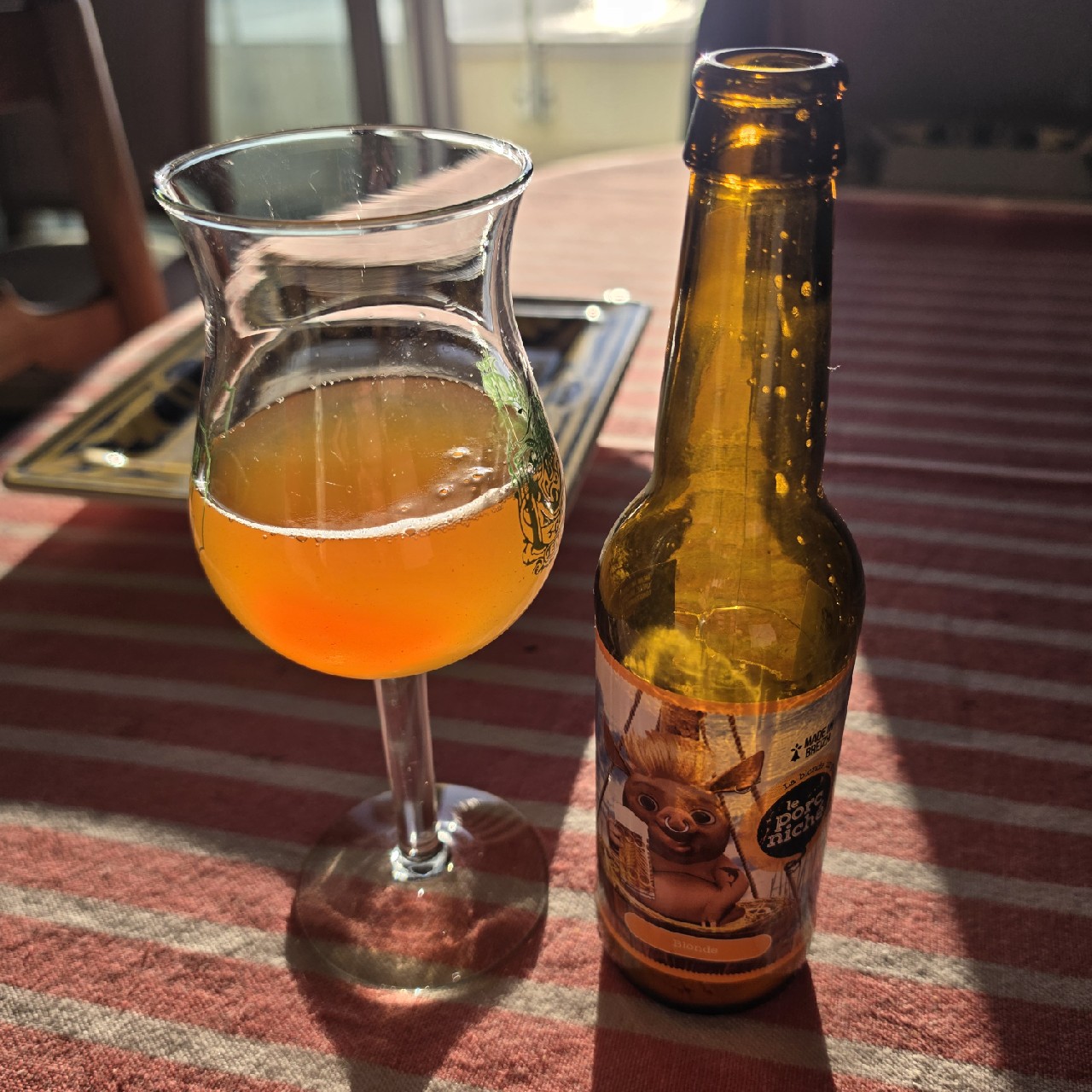 Le Porc Niché Blonde, Brasserie De La B