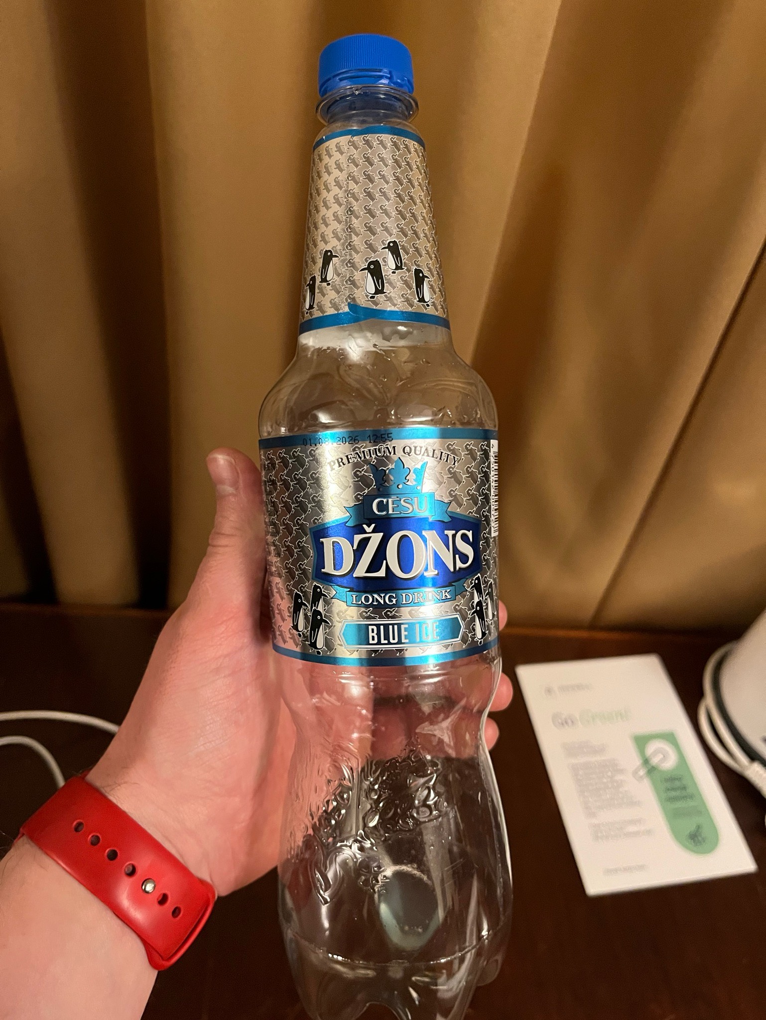 Cēsu džons long drink blue ice, Cēsu Alus (Olvi)