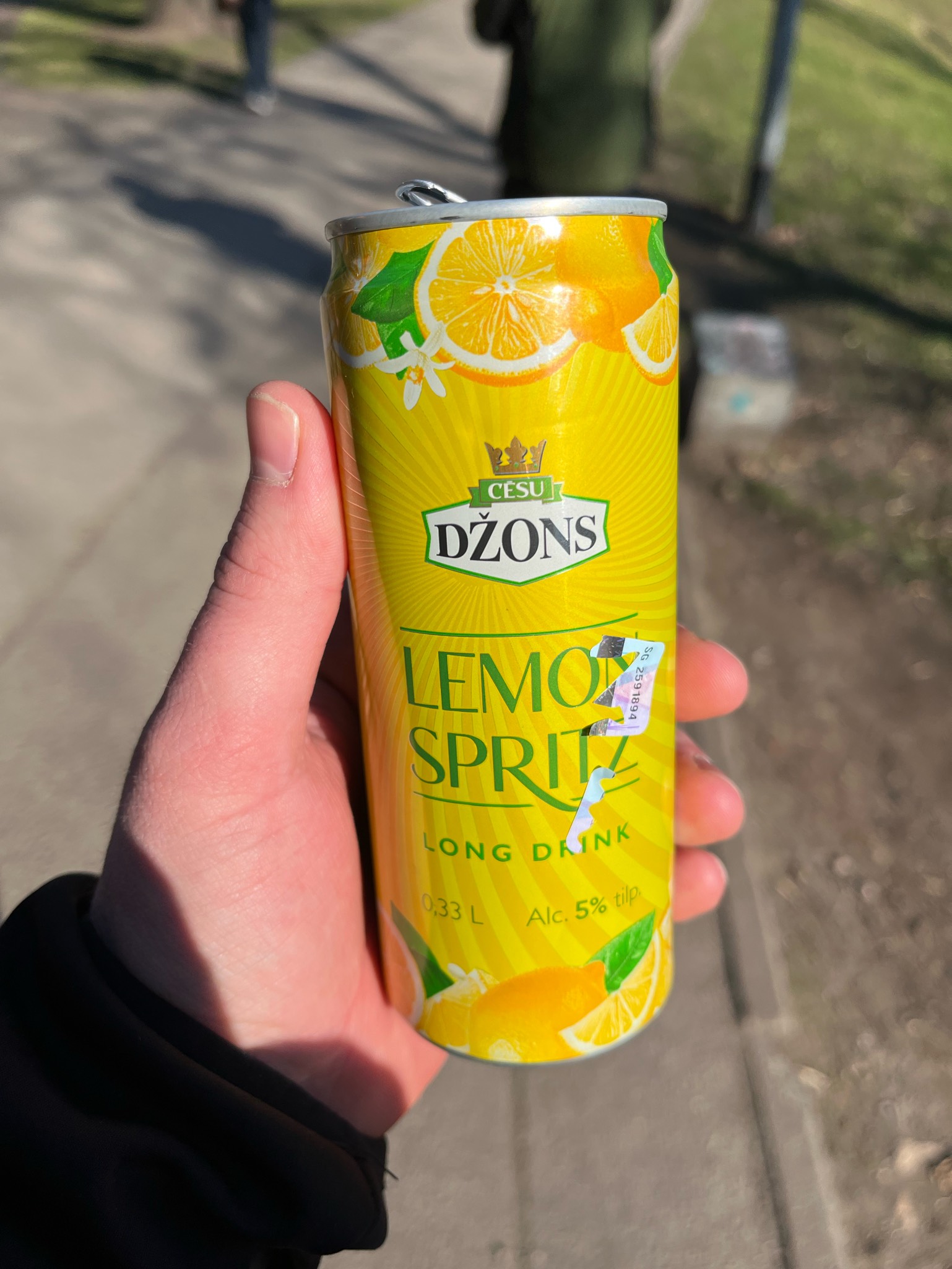 Cēsu džons lemon spritz, Cēsu Alus (Olvi)