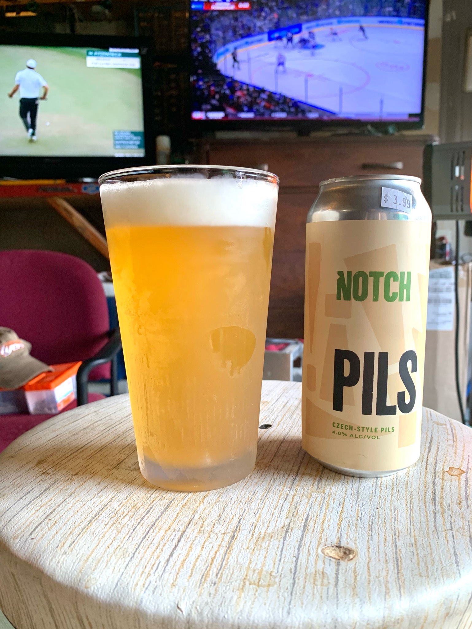 Notch Session Pils, Notch Brewing