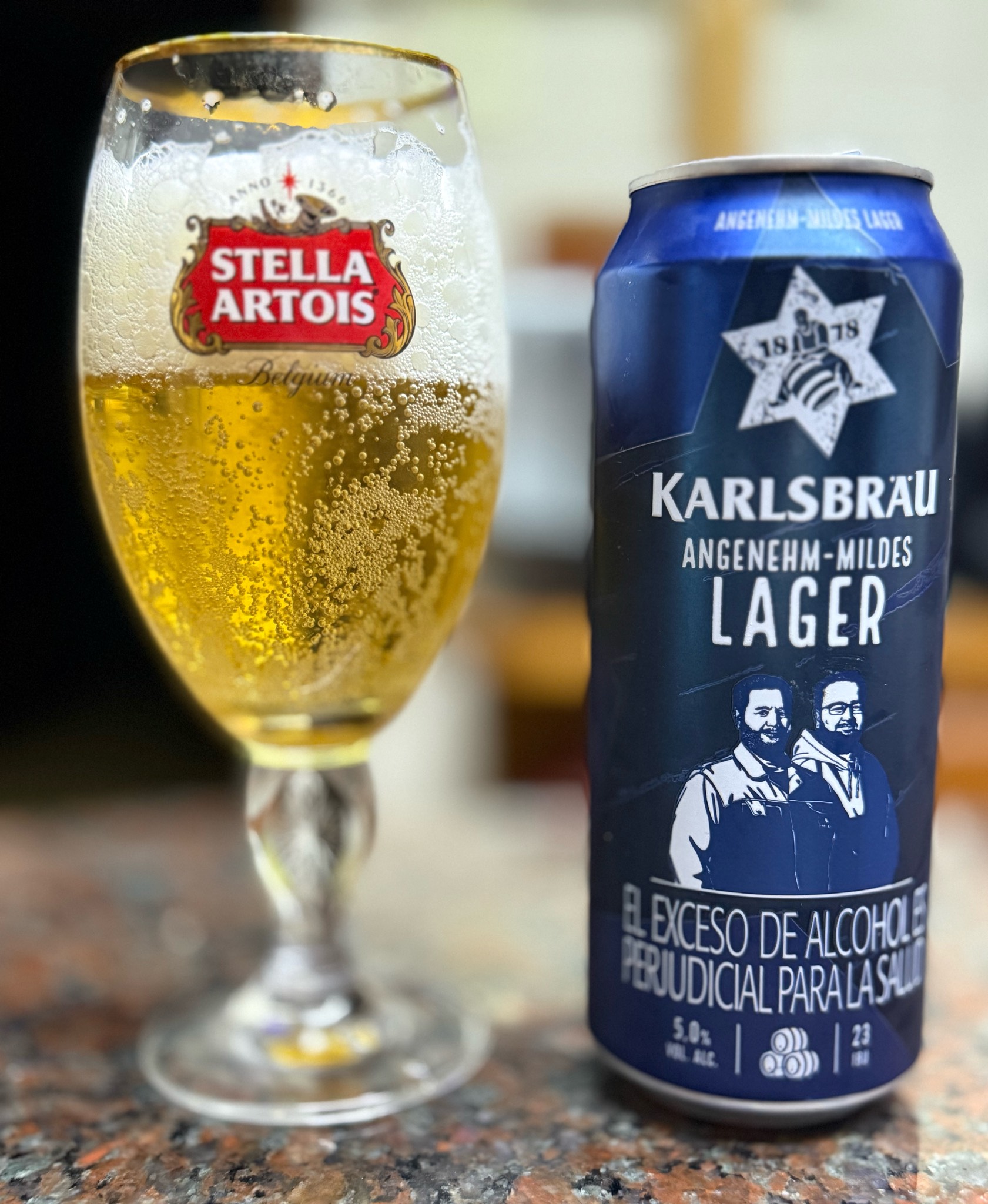 Karlsbräu Angenehm-Mildes Lager, Karlsberg Brauerei