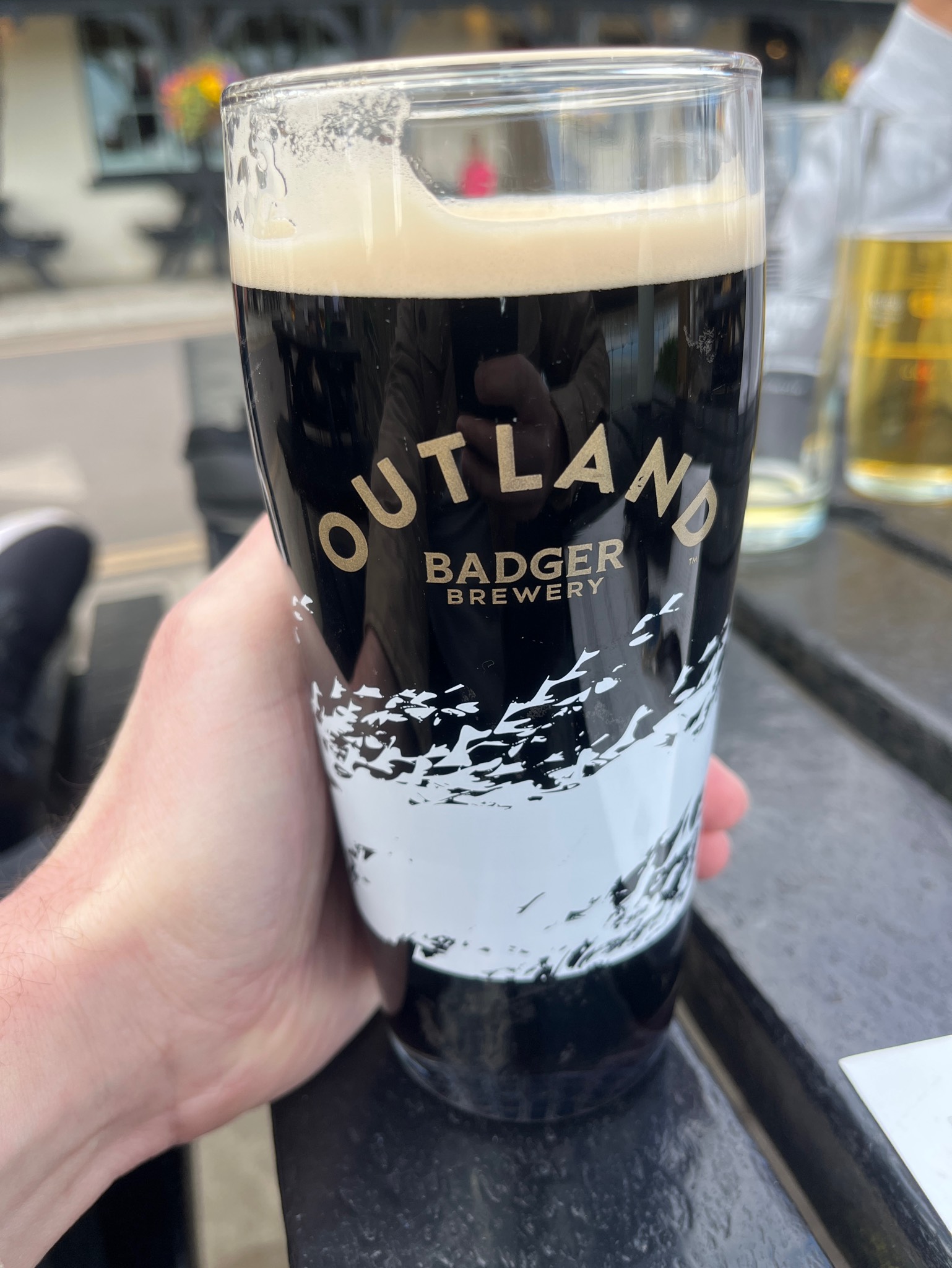 Outland Stout, Badger Brewery (Hall & Woodhouse)