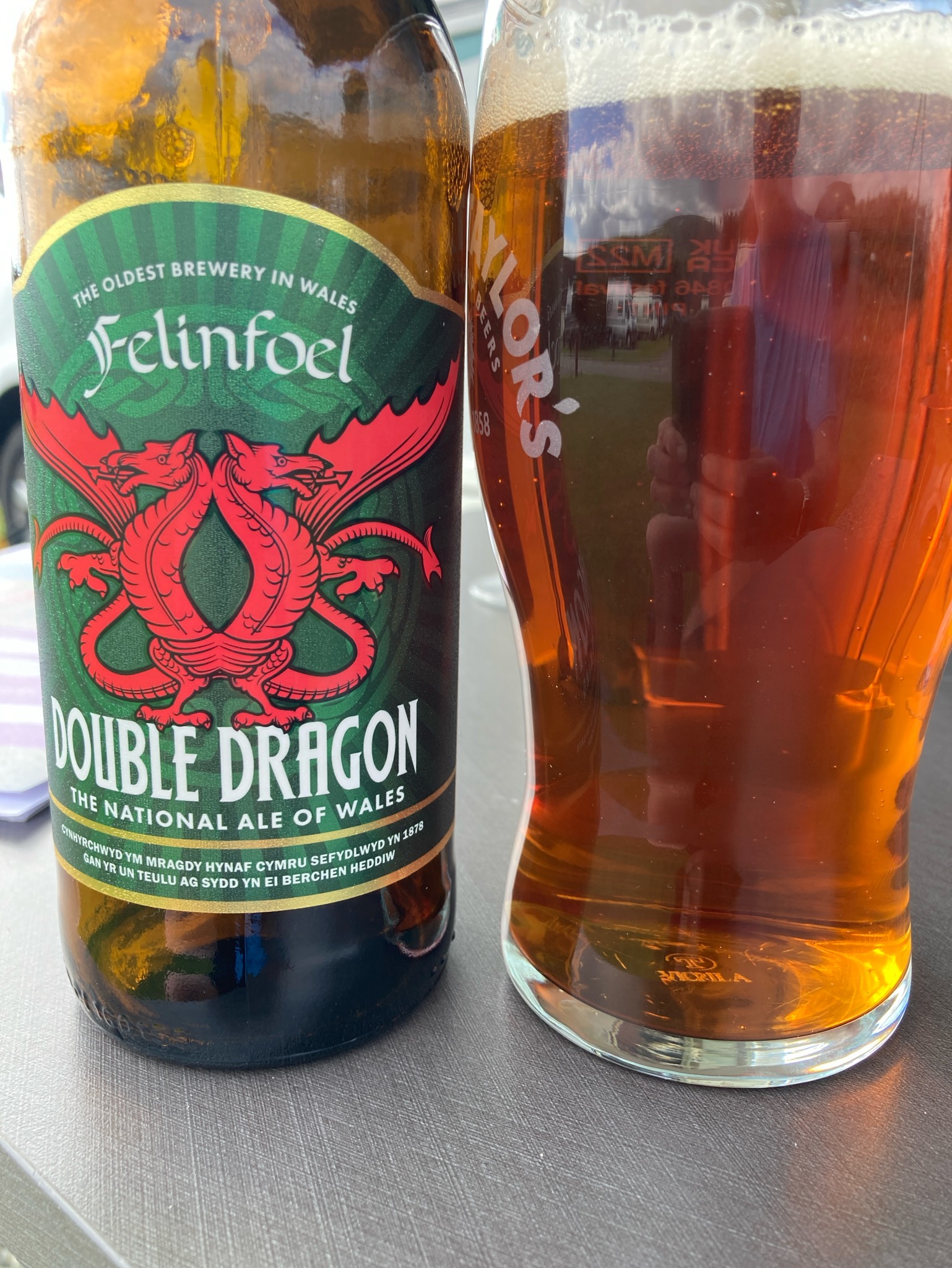 Double Dragon Ale, Felinfoel Brewery Ltd