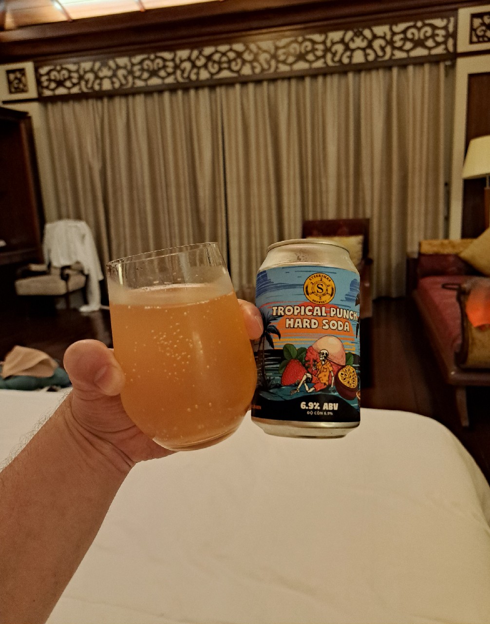 Tropical Punch Hard Soda, Steersman