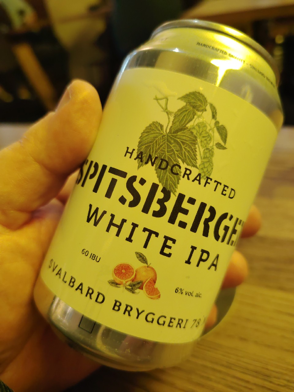Spitsbergen White IPA, Svalbard Bryggeri