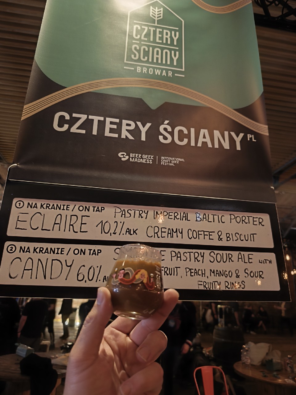 eclaire, Cztery Ściany / Four Walls Brewery