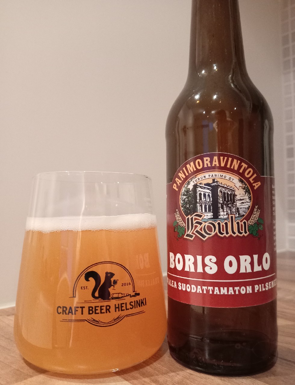 Boris Orlo, Panimoravintola Koulu