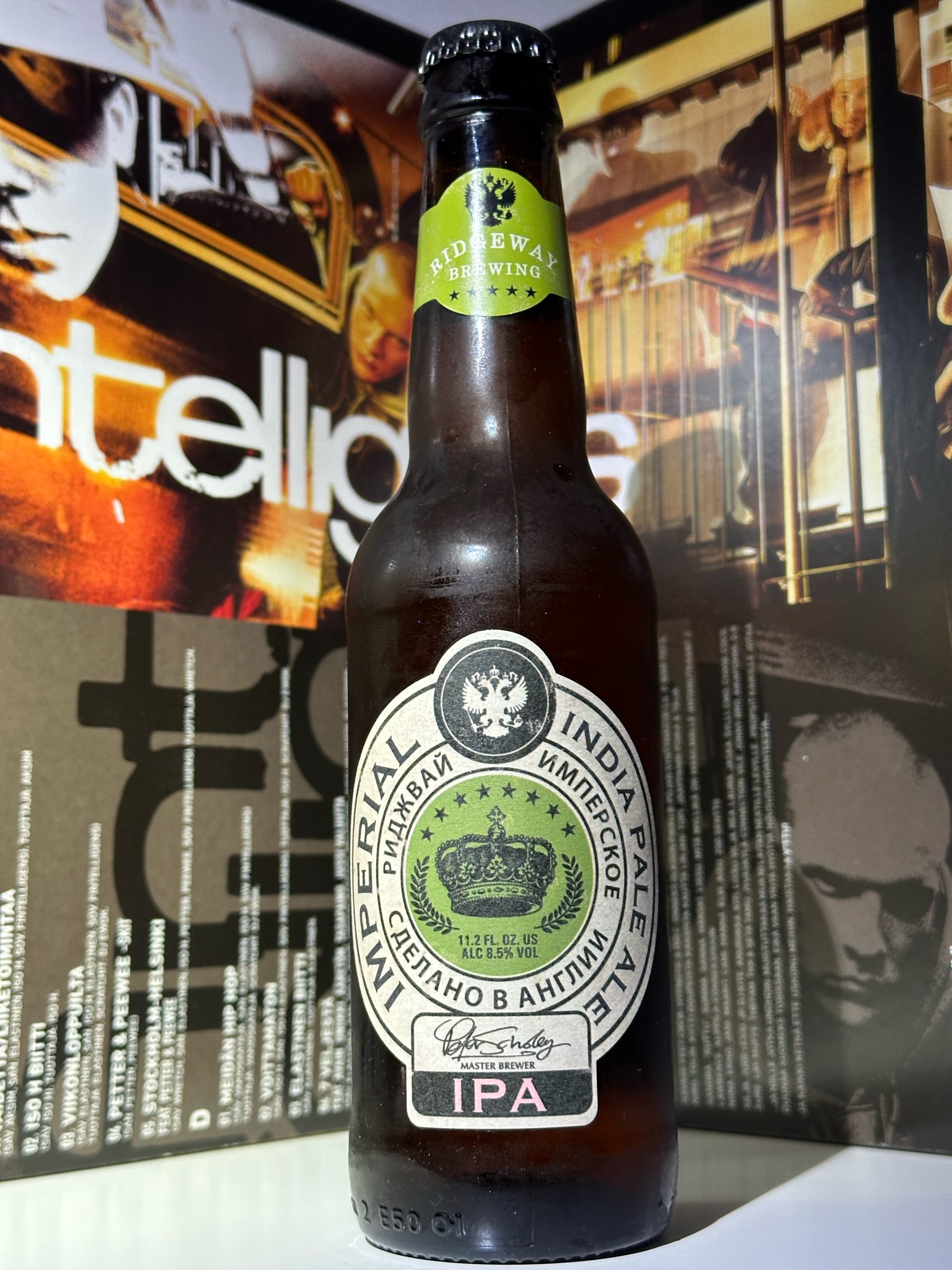 Ridgeway Imperial India Pale Ale, Ridgeway Brewing