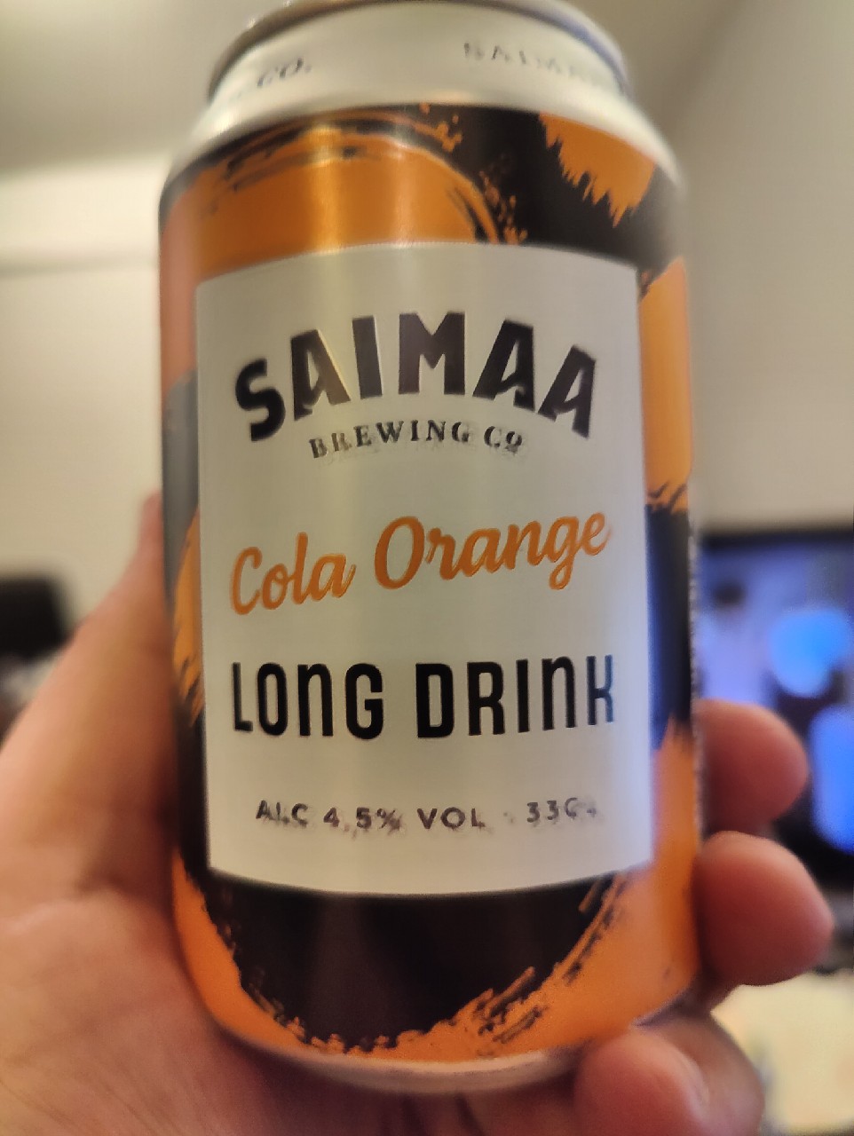 Long Drink Cola Orange, Finland