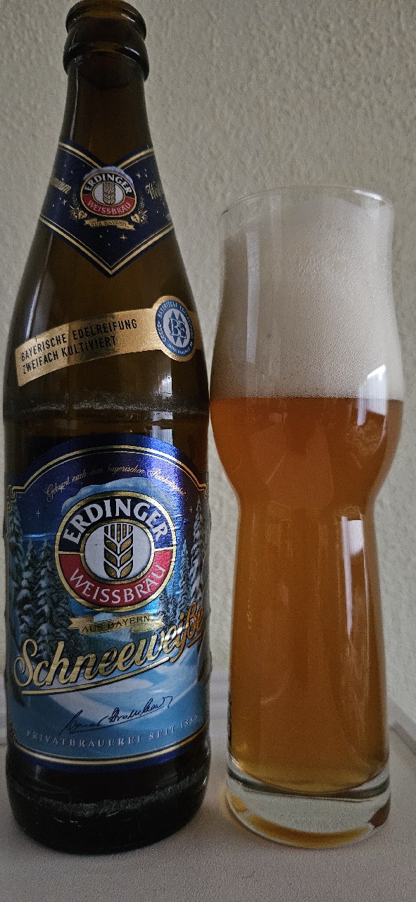Schneeweiße Winterbier, Erdinger Weissbräu