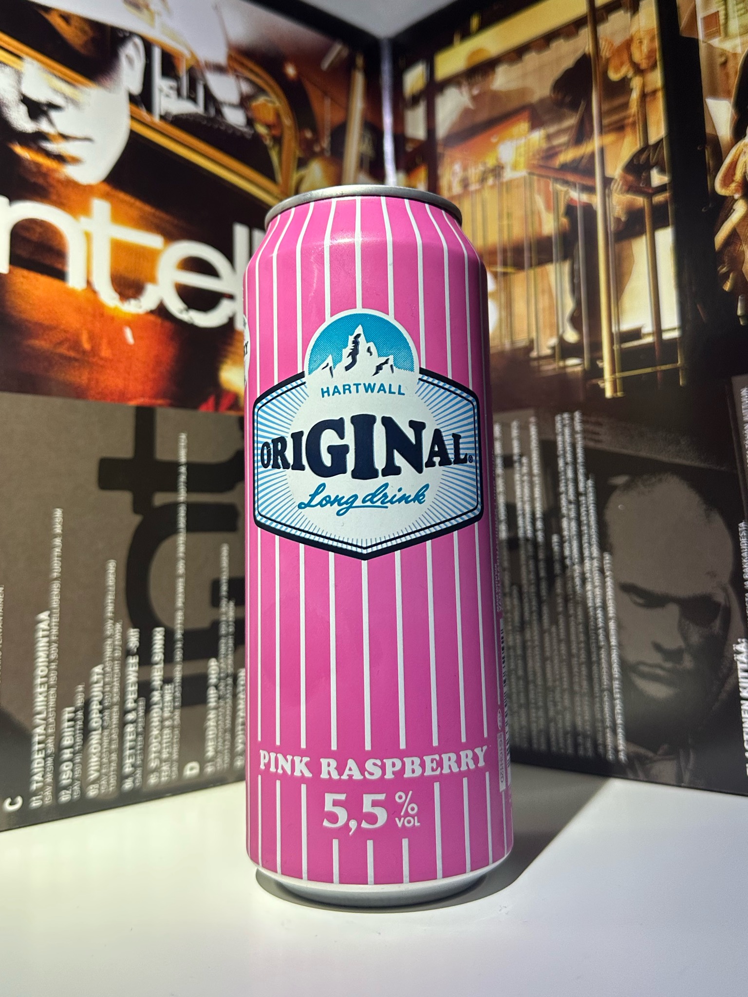 Original Long Drink Pink Raspberry, Finland