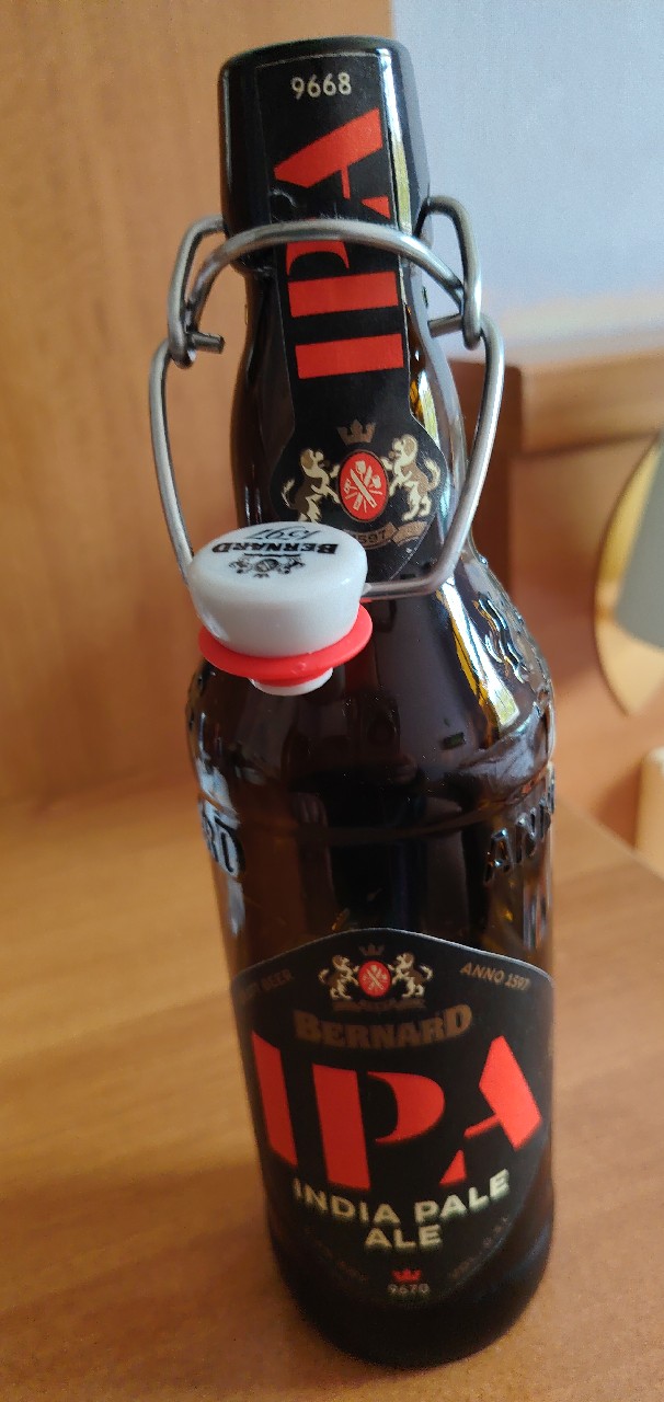 Bernard India Pale Ale, Bernard Family Brewery / Rodinný Pivovar Bernard