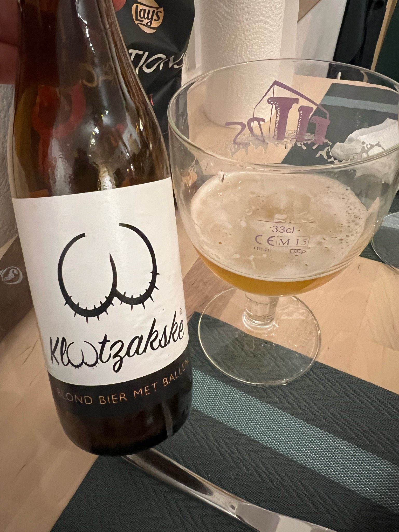 Klootzakske Blond, Klootzakske