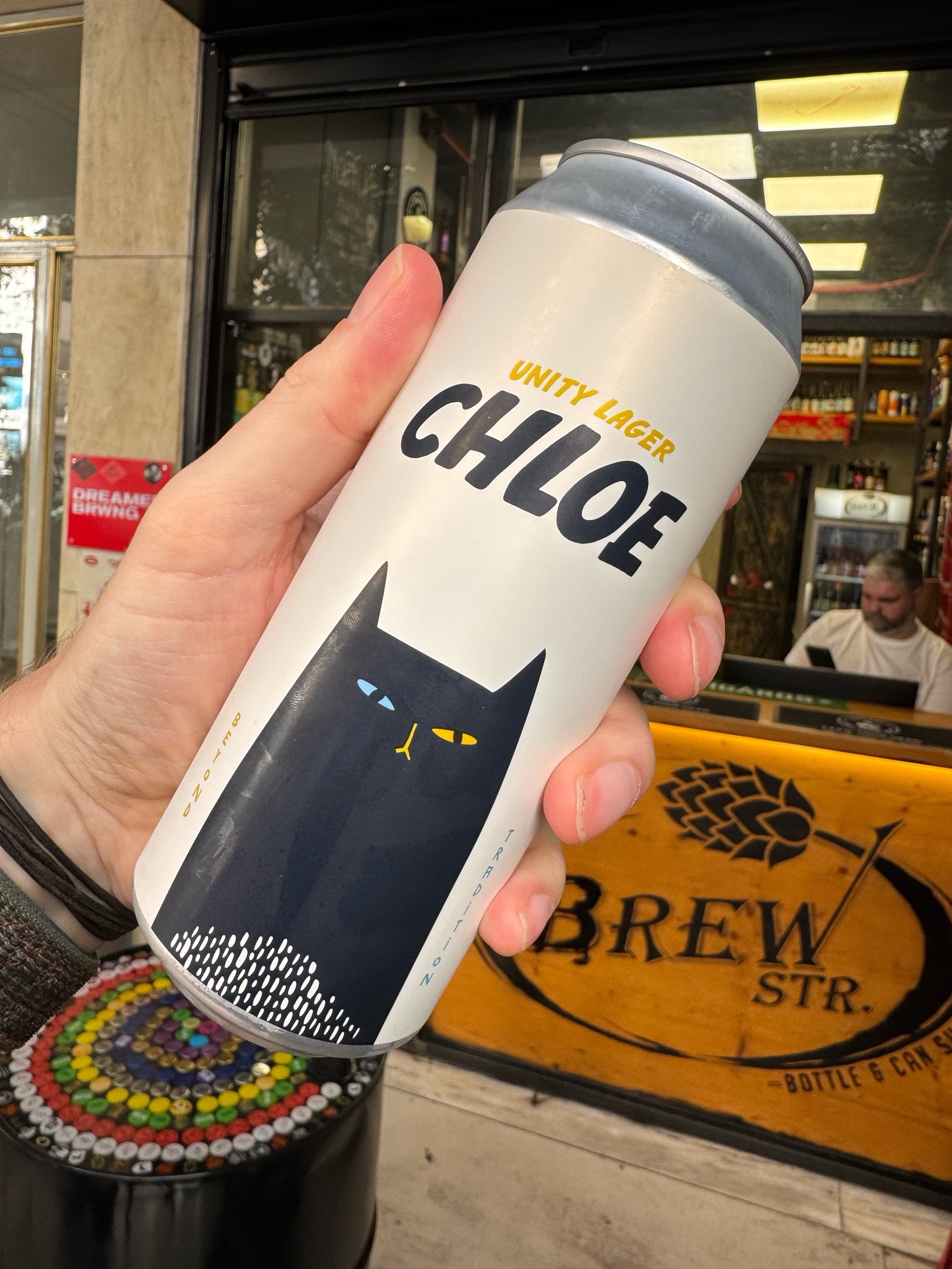 Chloe Unity Lager, Alea Brewing Co.
