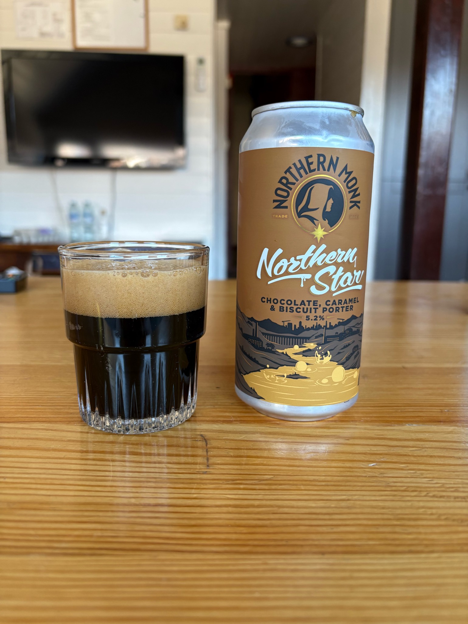 Northern Star: Chocolate, Caramel & Biscuit Porter, Northern Monk Brew Co.