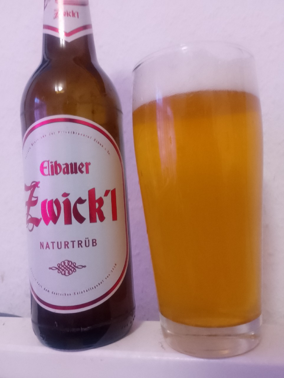 Eibauer Zwickl Naturtrüb, Privatbrauerei Eibau