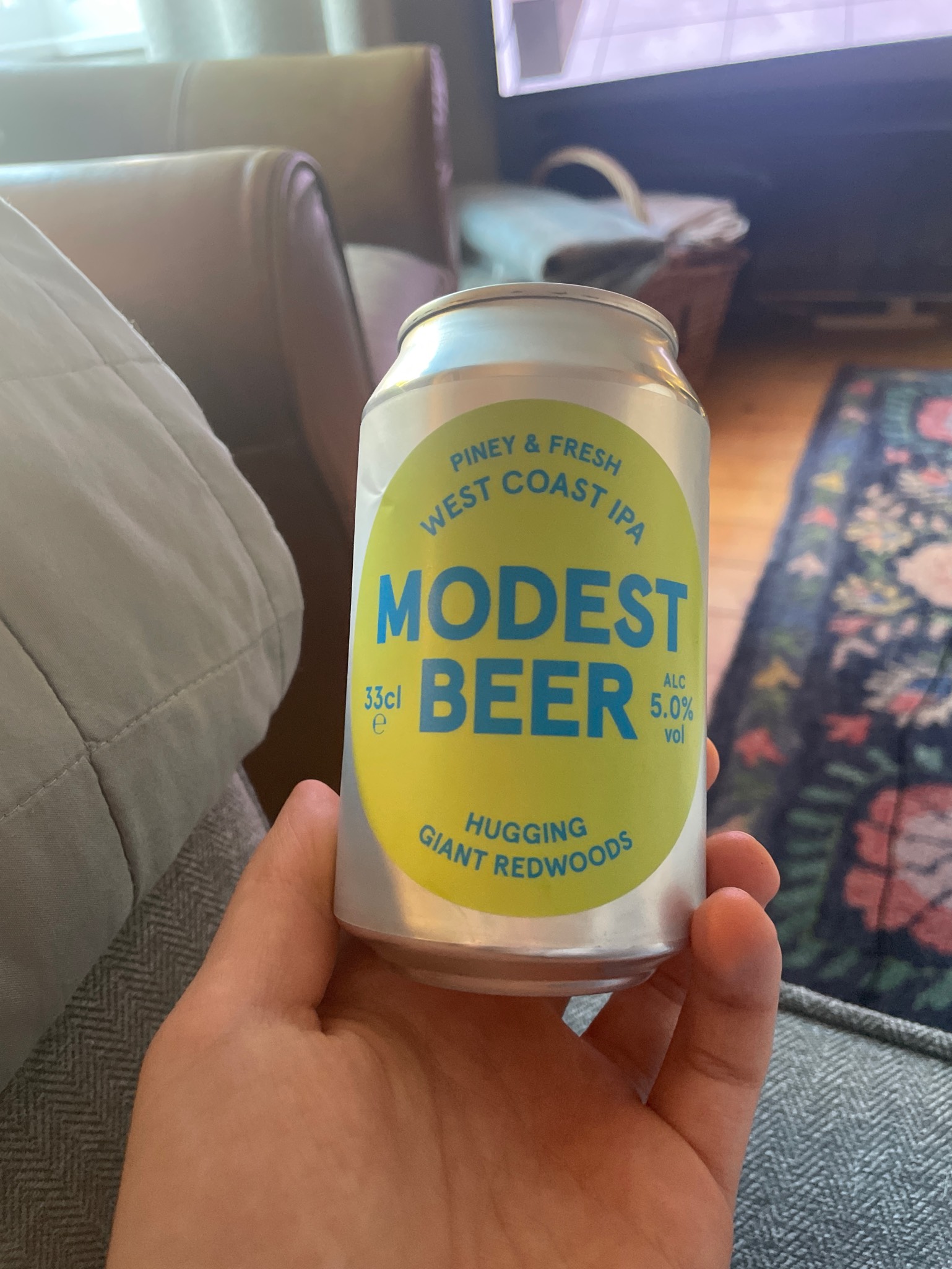 Hugging Giant Redwoods, Modest Brewery