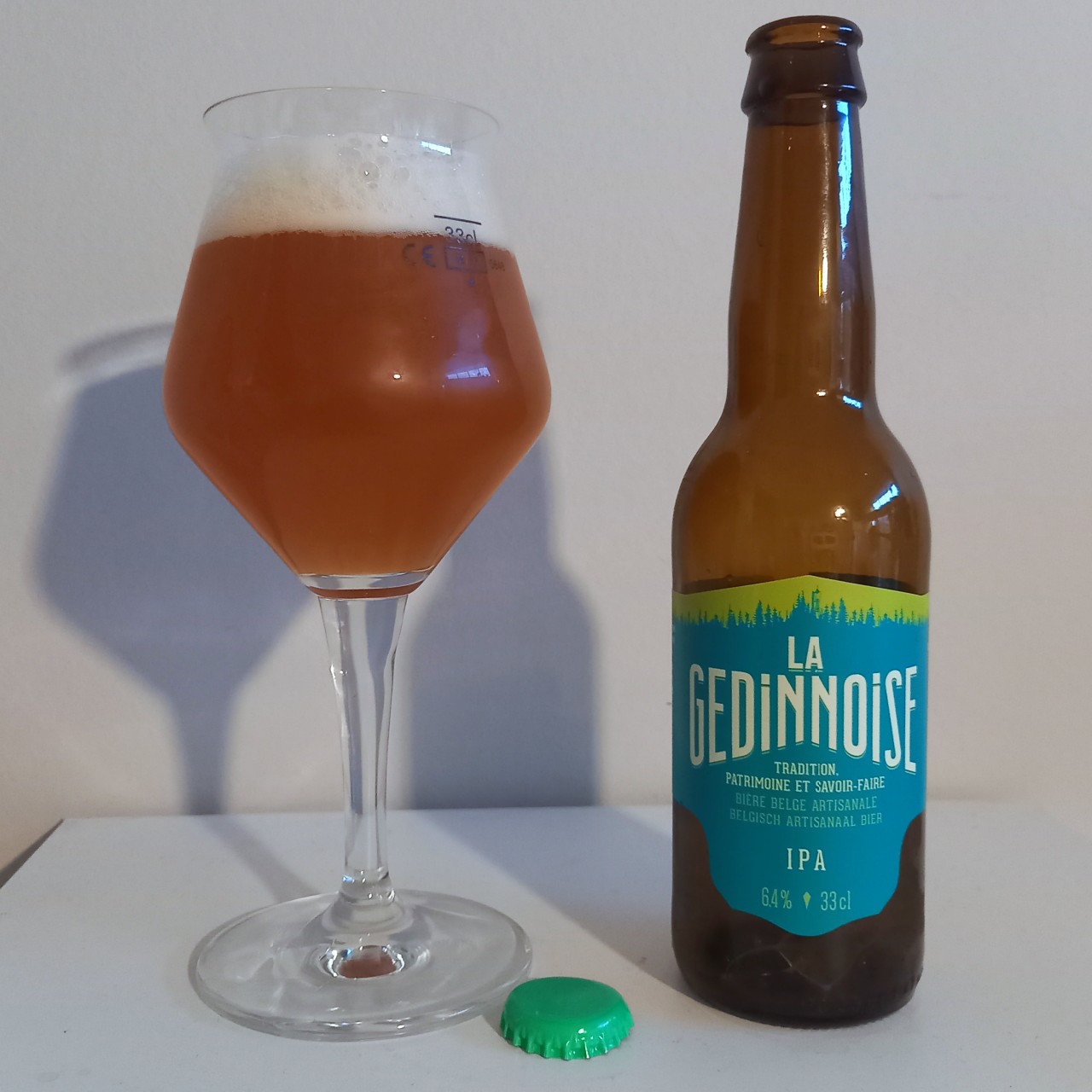 la Gedinnoise IPA, Brasserie Station 16