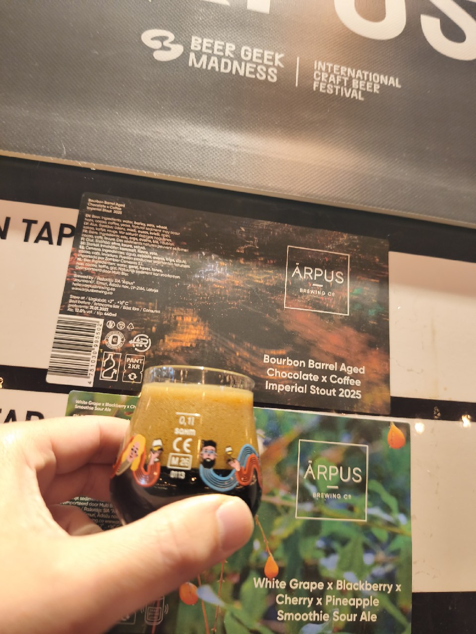 Bourbon Barrel Aged Chocolate x Coffee Imperial Stout 2025, Latvia