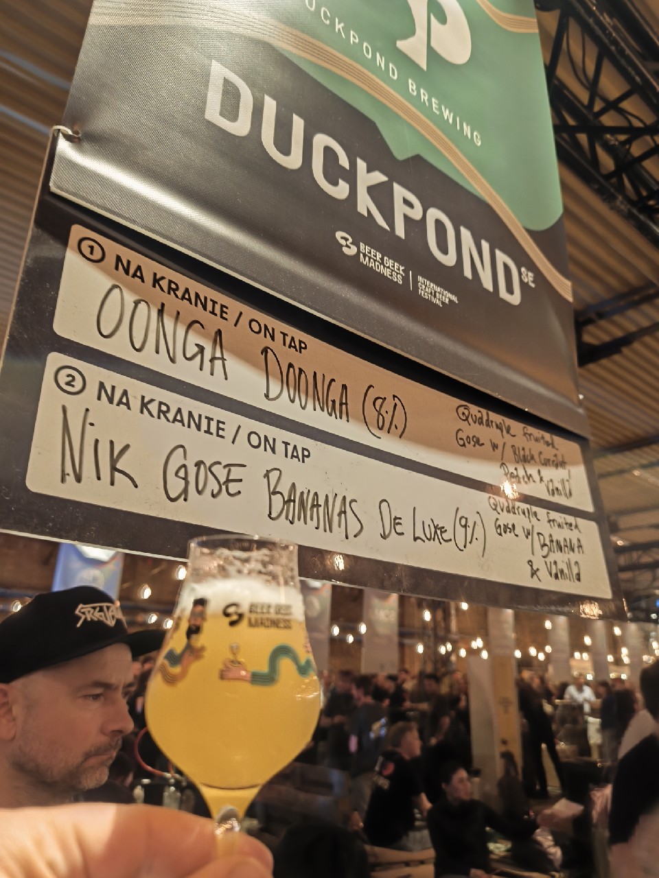 Nik gose bananas de luxe, Duckpond Brewing