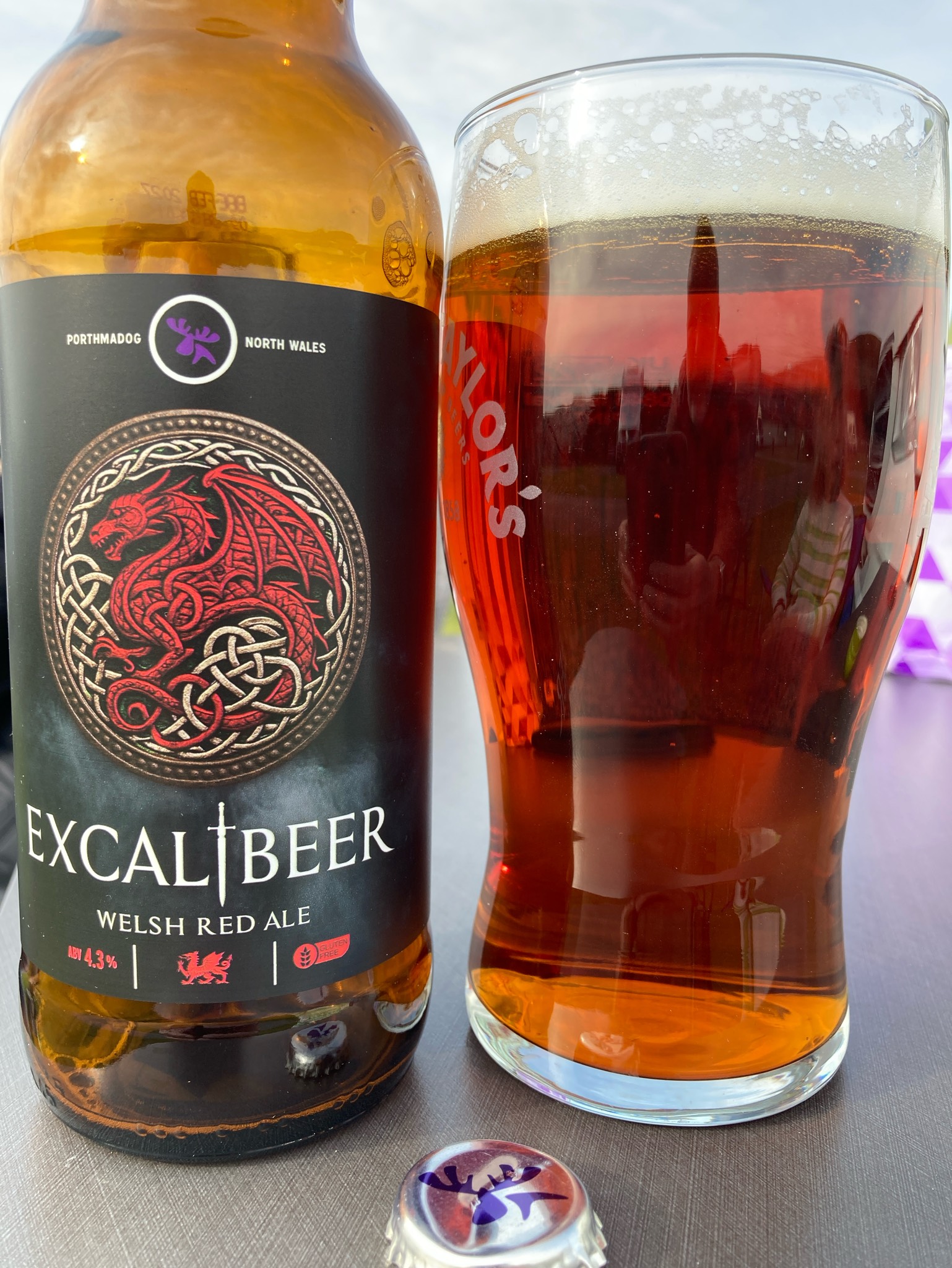 excalibeer, Purple Moose Brewery / Bragdy Mŵs Piws