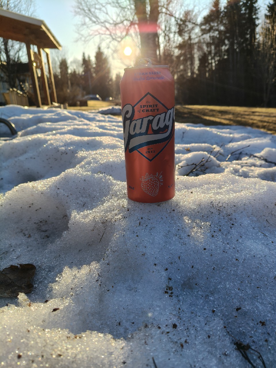 Garage Vodka Lemonade Strawberry, Finland