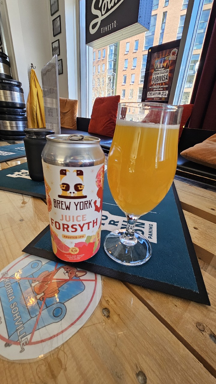 Juice Forsyth, Brew York